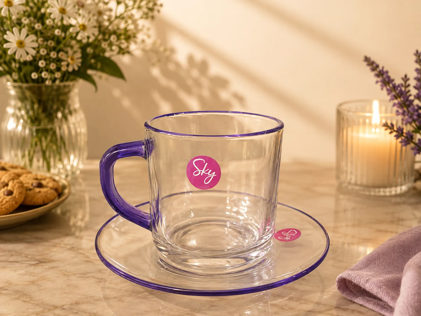 Tea Set Diff. Colors (6+6 in same color) photo 6