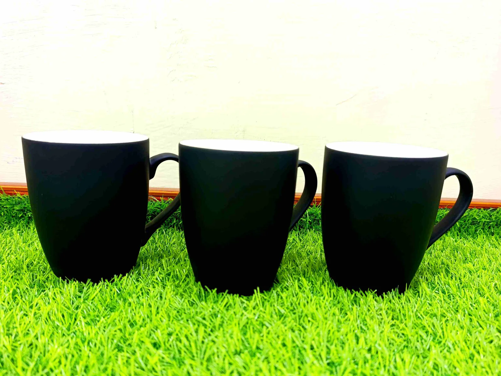 Matte Finish Bone China Mugs Diff-Colors (6pcs) photo 4