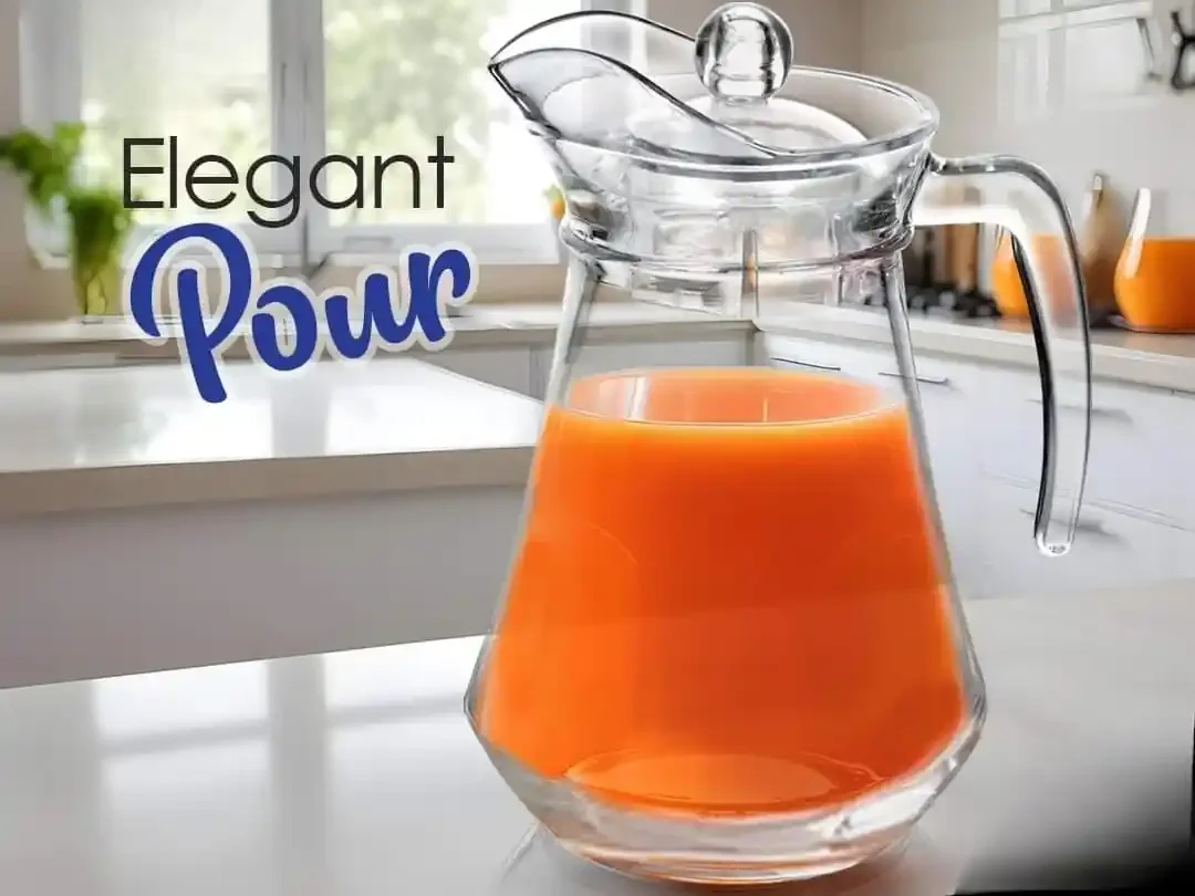 Flora Jug 1500ml with lid photo 1
