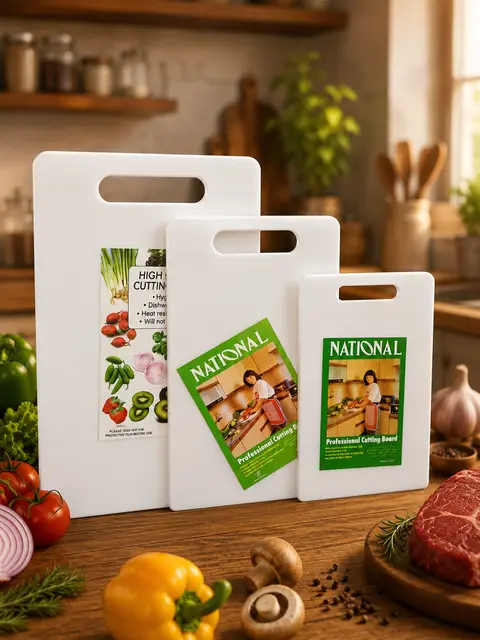 Plastic Cutting Board Set product photo