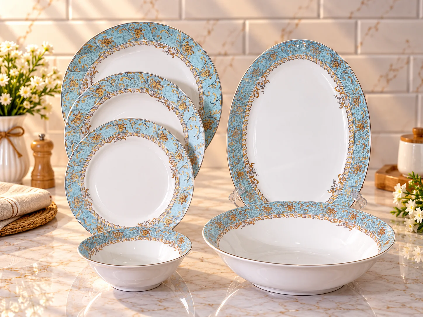 Dinner Set 26pcs (loose) 3 photo 1