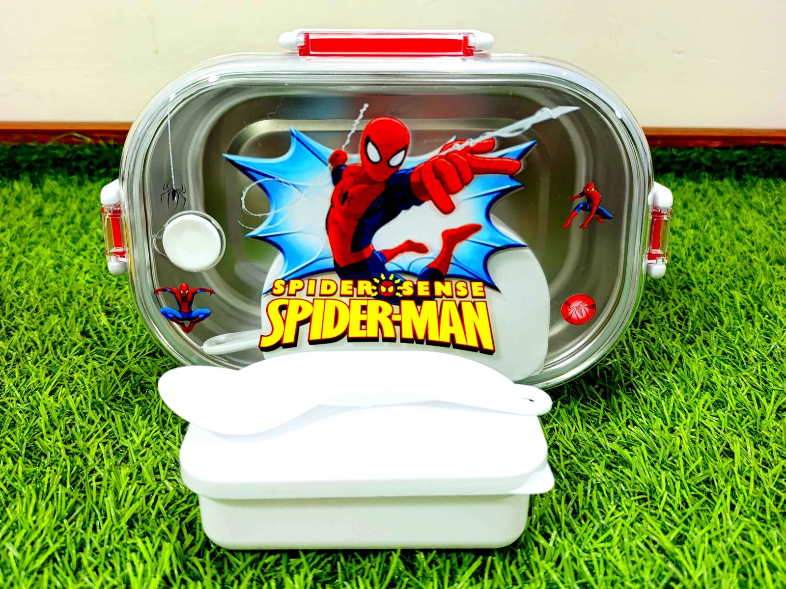Spiderman Steel Interior Lunch Box photo 2