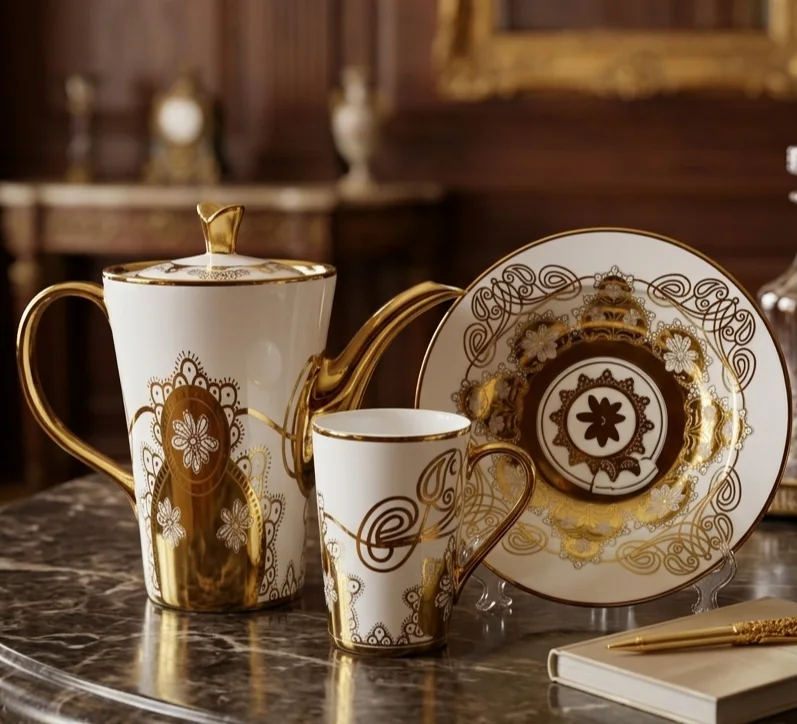 Coffee Set With Plates (14 pcs) photo 1