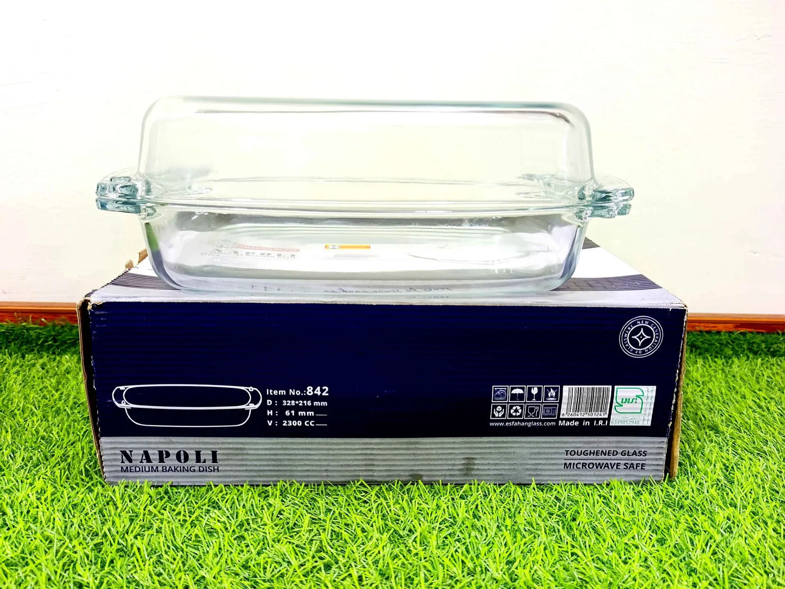 Glass Baking Dish imported Large (2 in 1)  photo 3