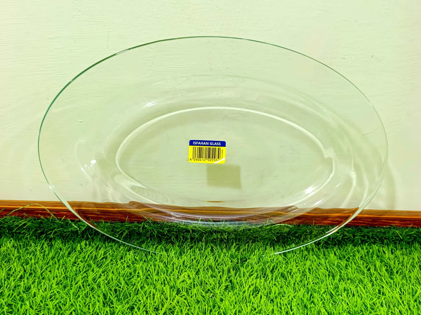 Rice Dish large (1pcs) Imported Tempered glass photo 1