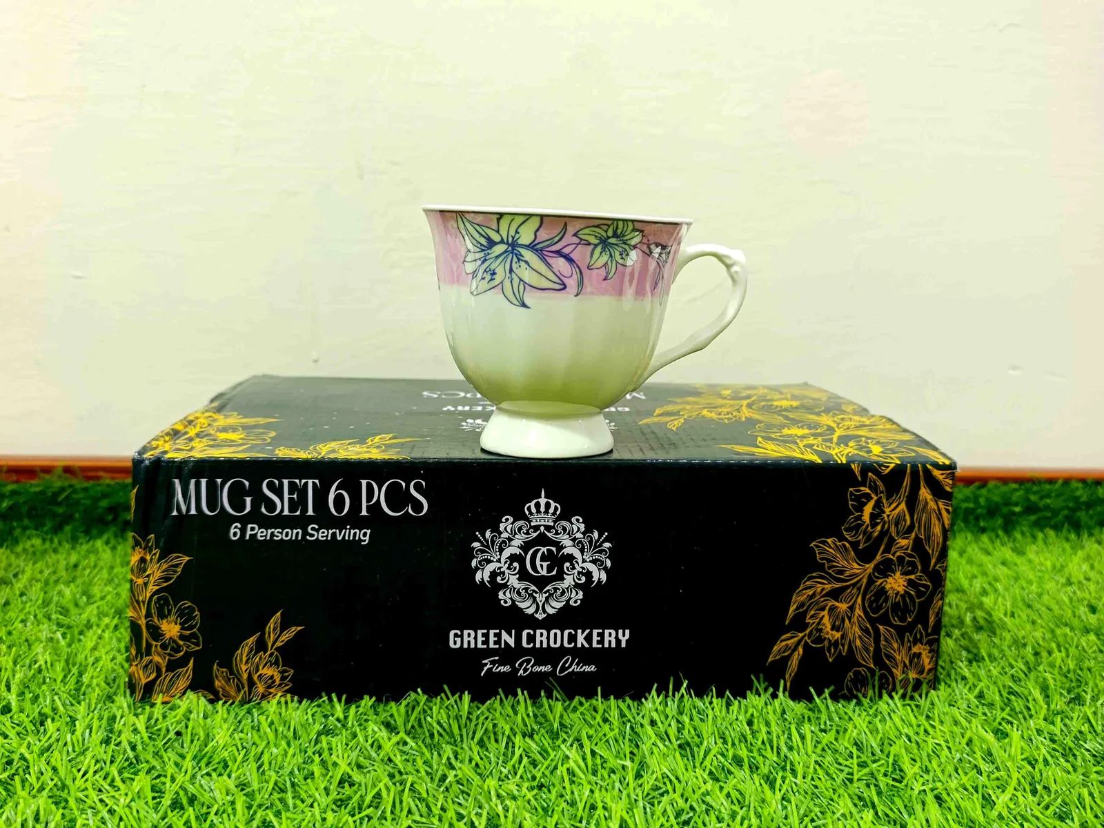 Tea Cups bone china (6pcs) photo 2