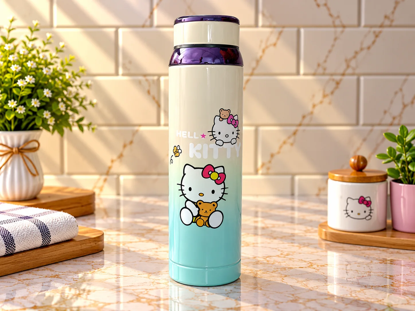 Stainless Steel Bottle Printed (1-liter) photo 1