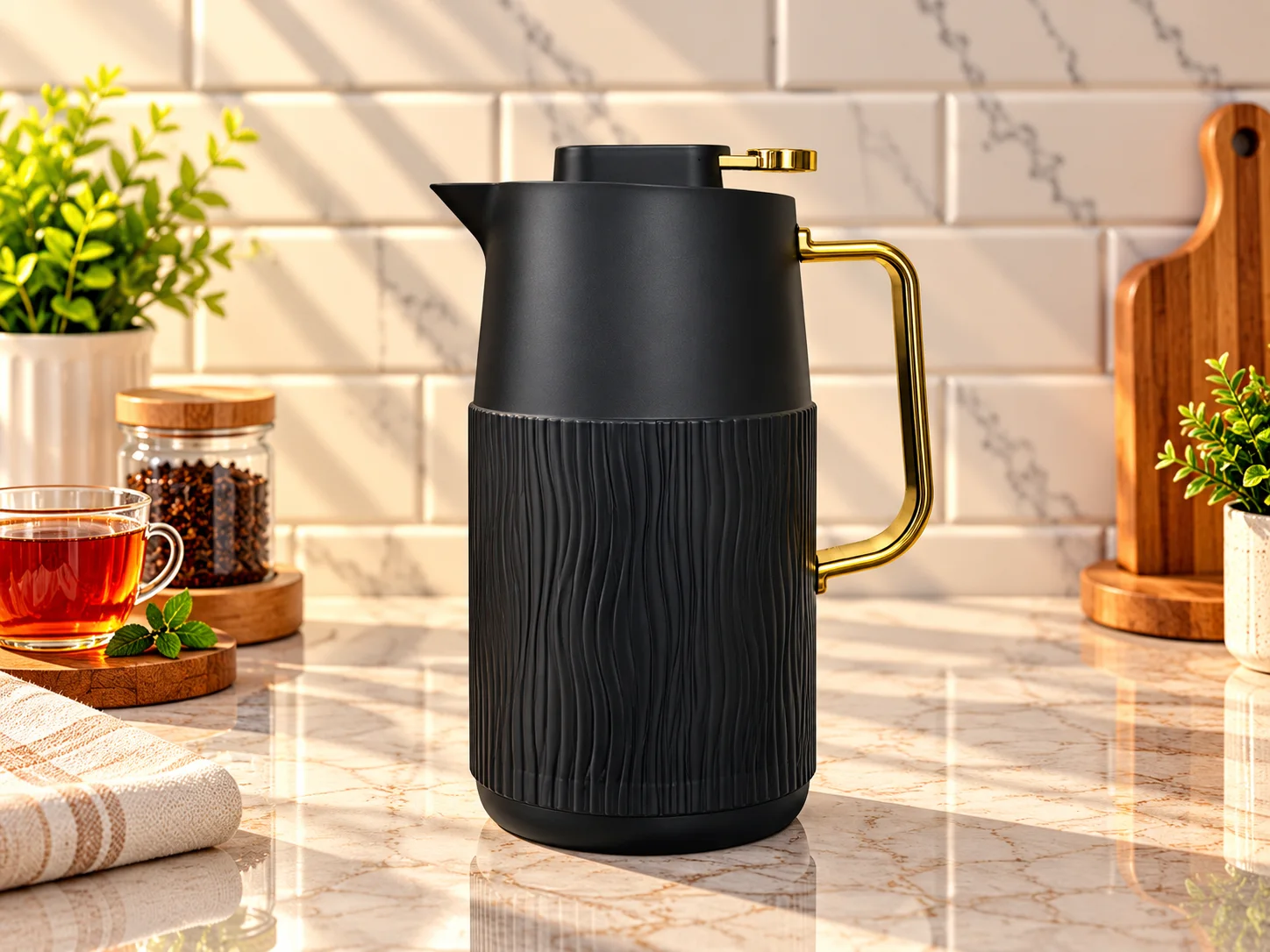 Tea Thermos (Black) photo 1