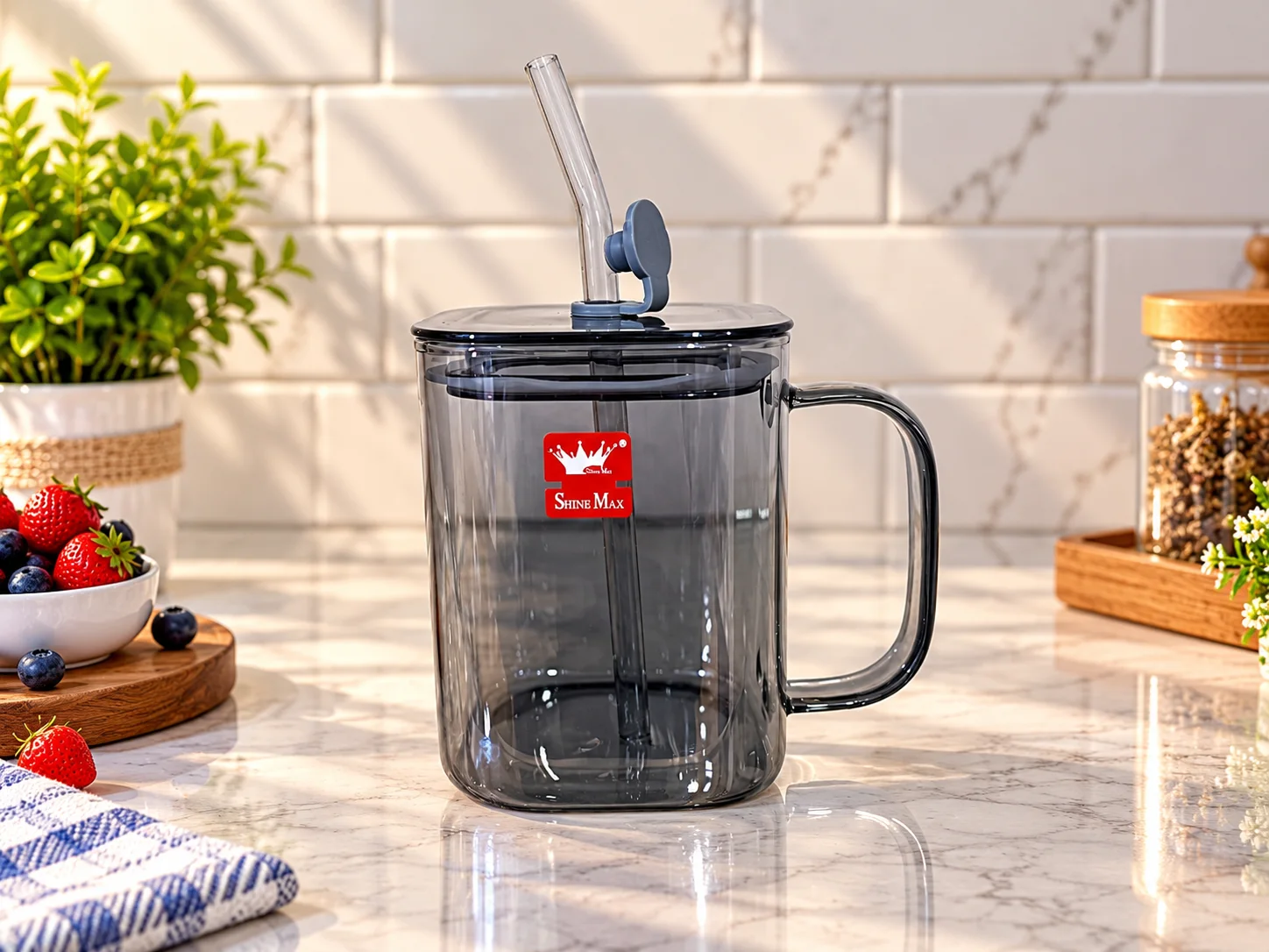 Glass Sipper (Box Shaped) G photo 1
