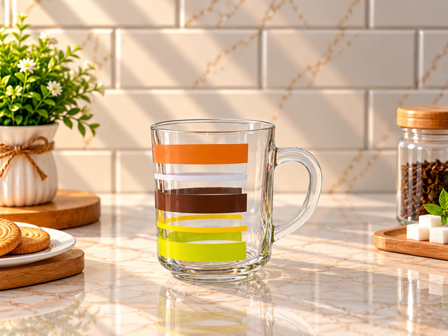 Classic Printed Cups (6pcs) photo 1