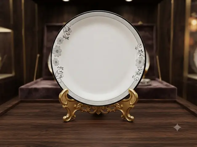 Rice Plate Melamine (Double Glazed) (1pcs) 1 product photo