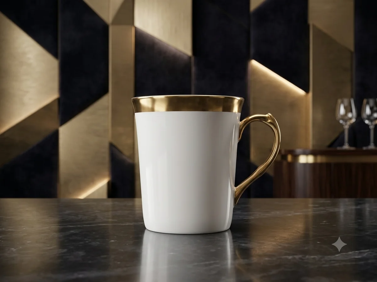 Bone China Cups (6pcs) G photo 1