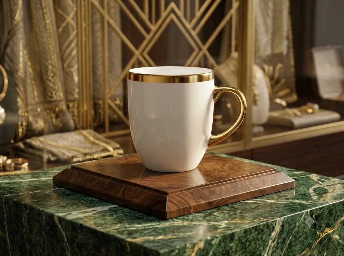 Bone China Cups (6pcs) E photo 1