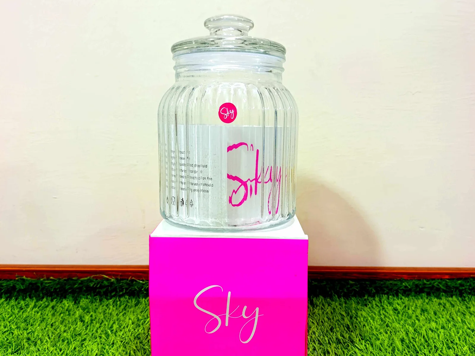 Airtight glass jar sky 1 (1700ml) photo 2