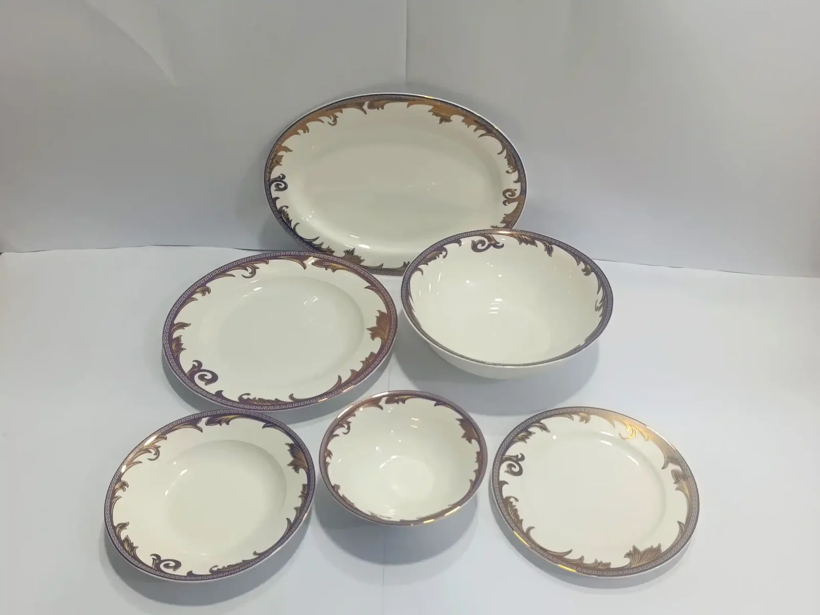Dinner Set Ceramic 8-Person  Versachi photo 1
