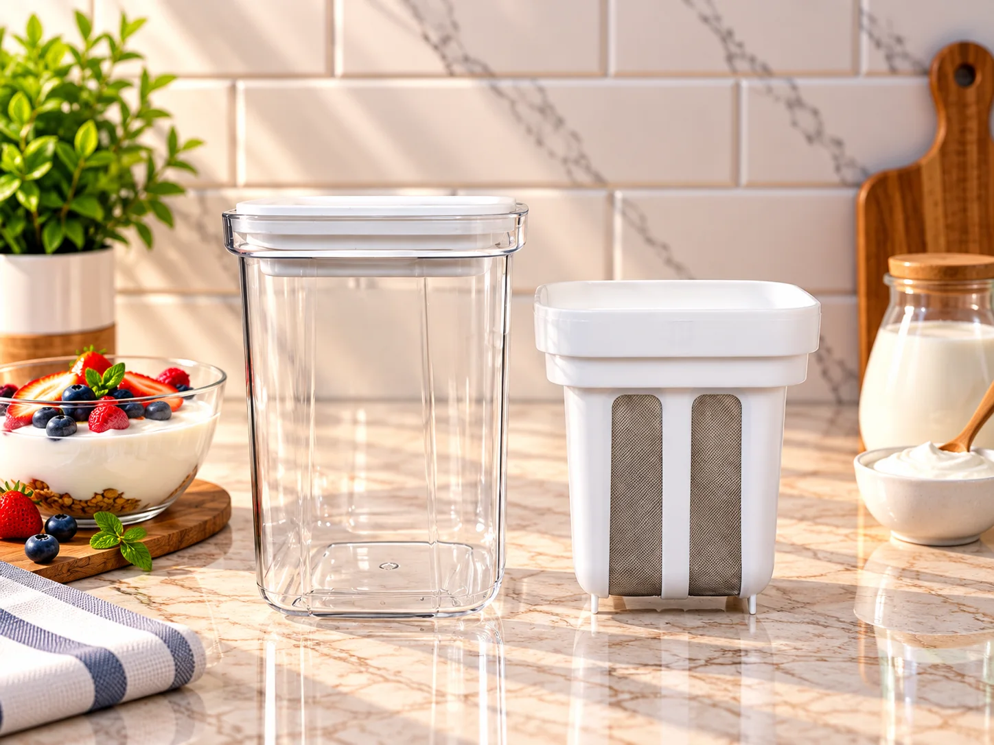 Greek Yogurt Maker Strainer (1100ML) photo 2
