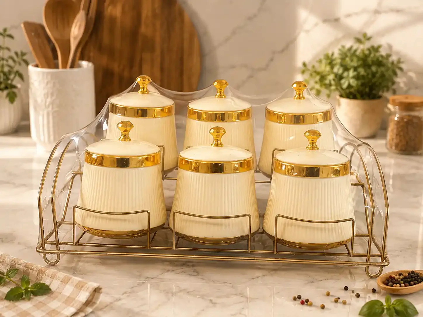 Spice Jars Set  photo 1