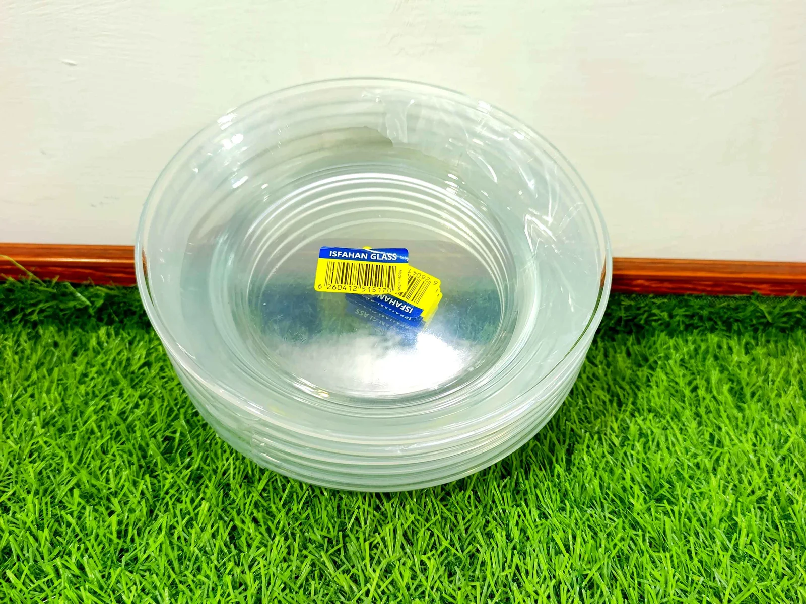 Medium deep Plates (6pcs) Imported Tempered glass photo 3