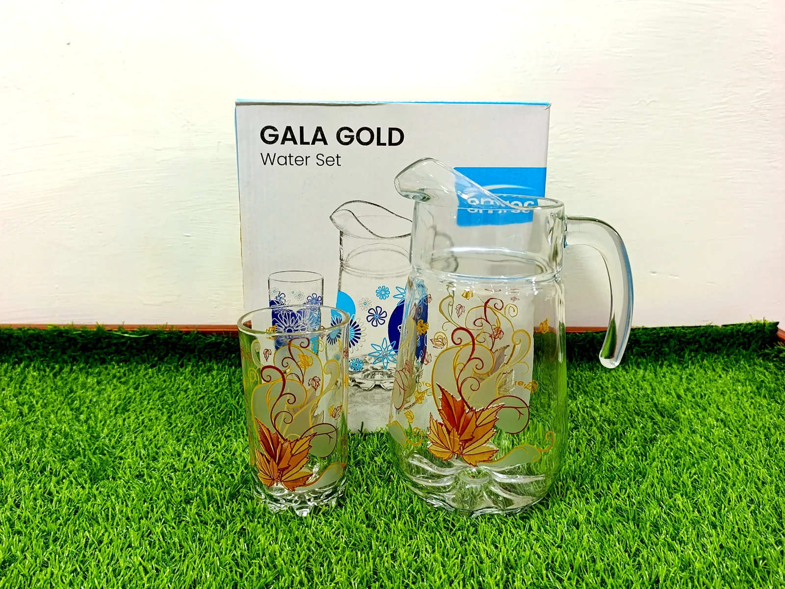 Water Set floral printed (7pcs) photo 3