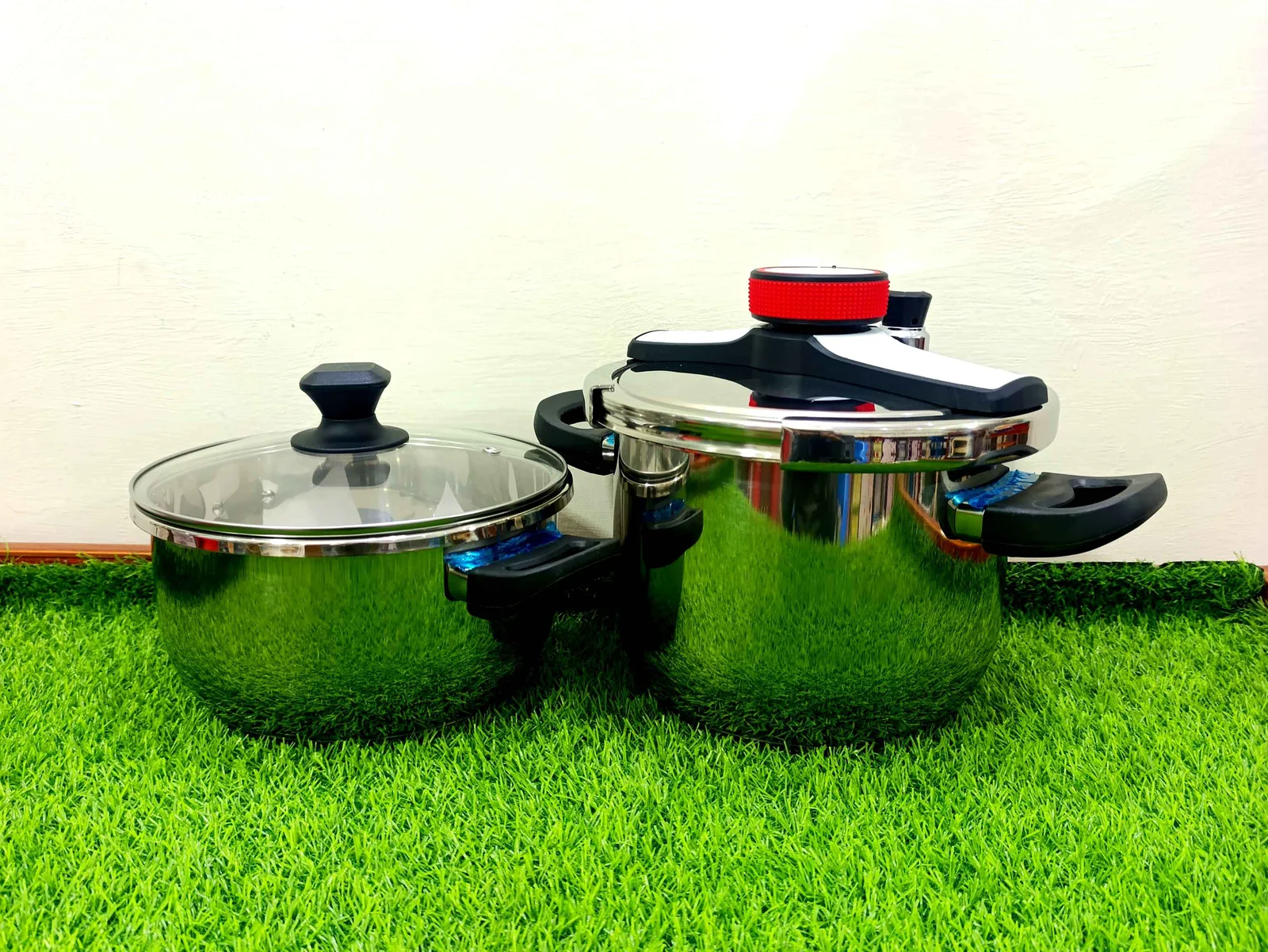 Pressure Cooker Set Knob type (8pcs) (Germany) photo 2