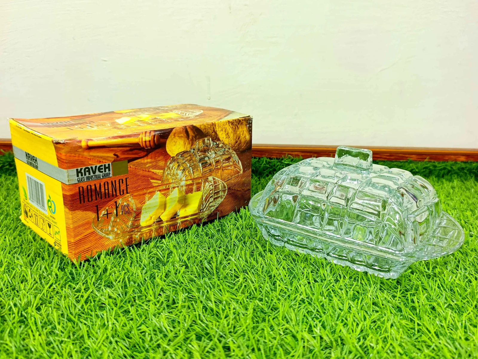 Glass Butter Holder (imported) photo 1
