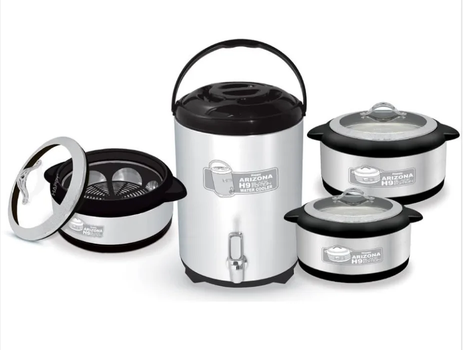 Hotpot Set 4 Pcs Black-2 photo 1