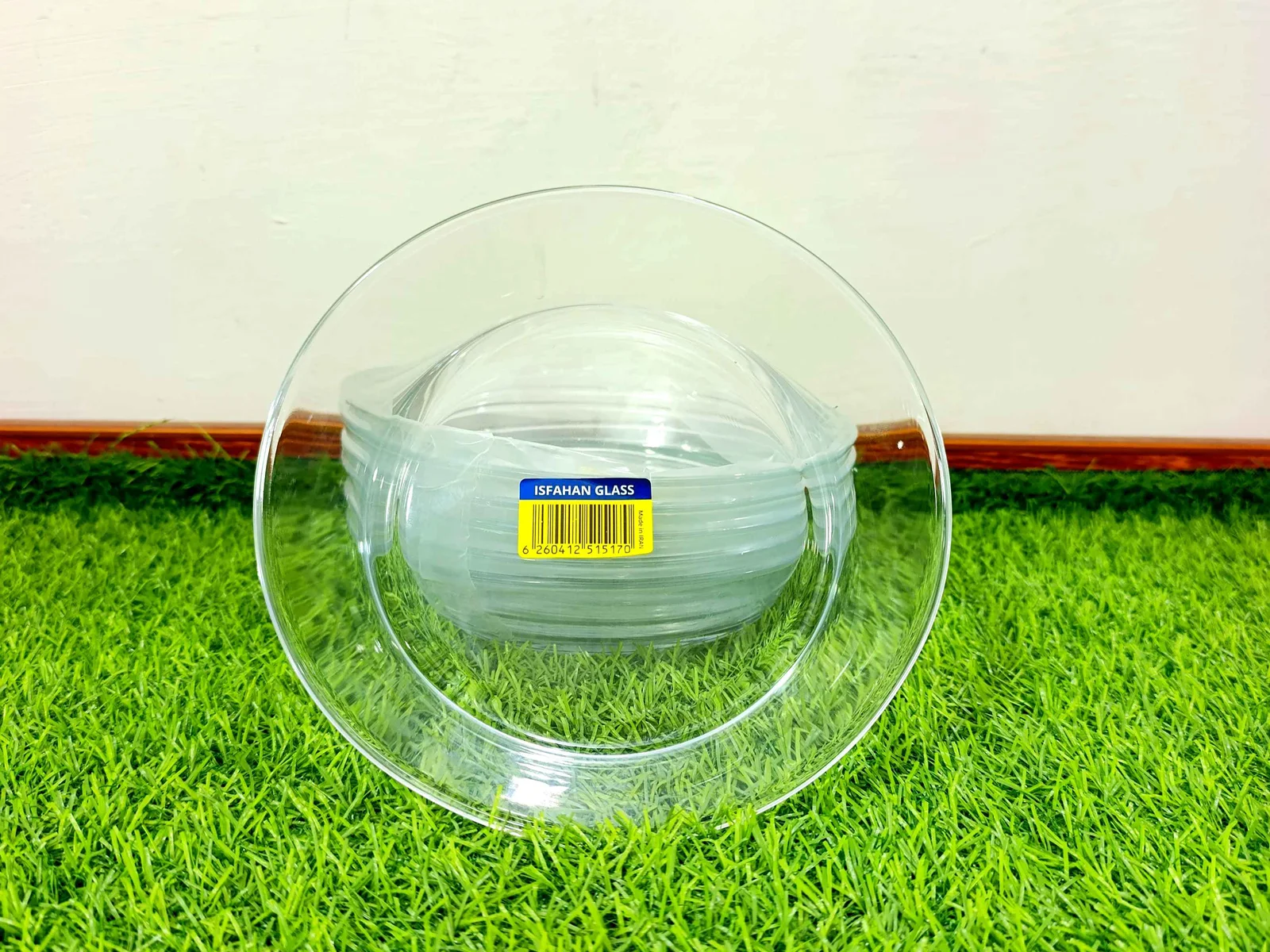 Medium deep Plates (6pcs) Imported Tempered glass photo 2
