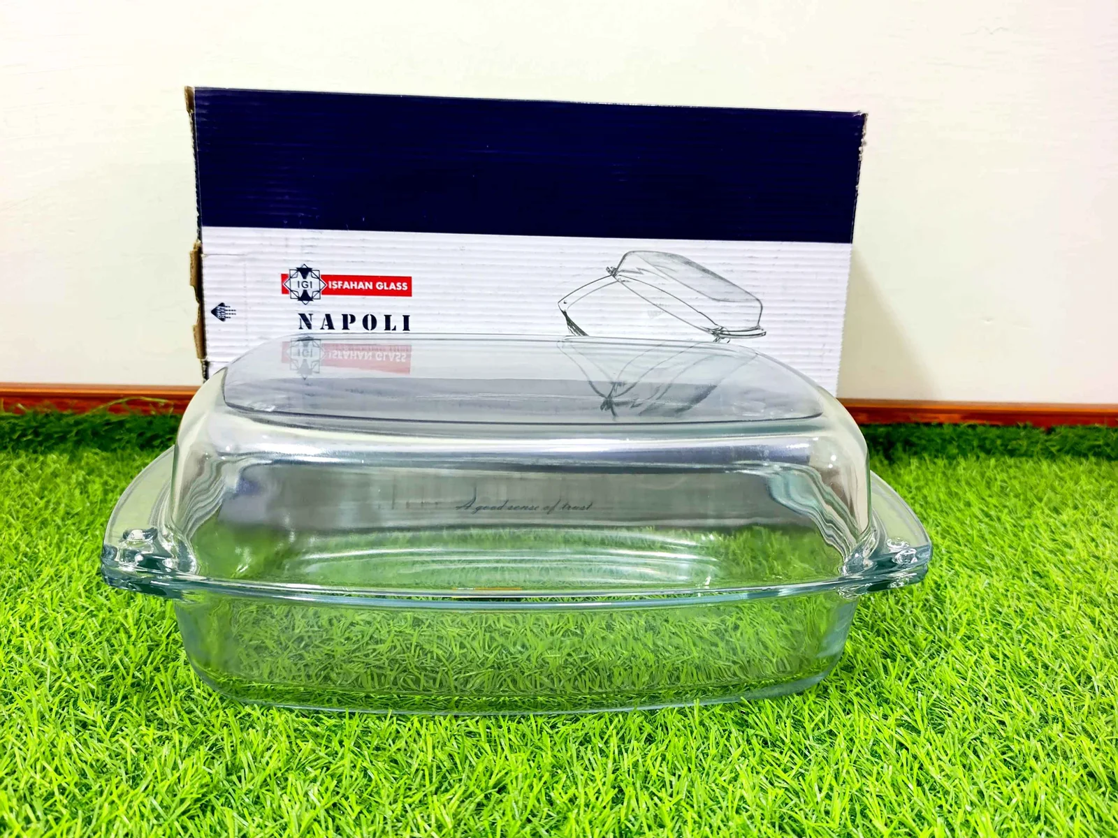 Glass Baking Dish imported Large (2 in 1)  photo 1
