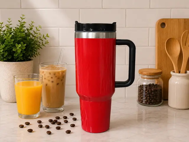 Insulated Tumbler (Shinny Red) product photo