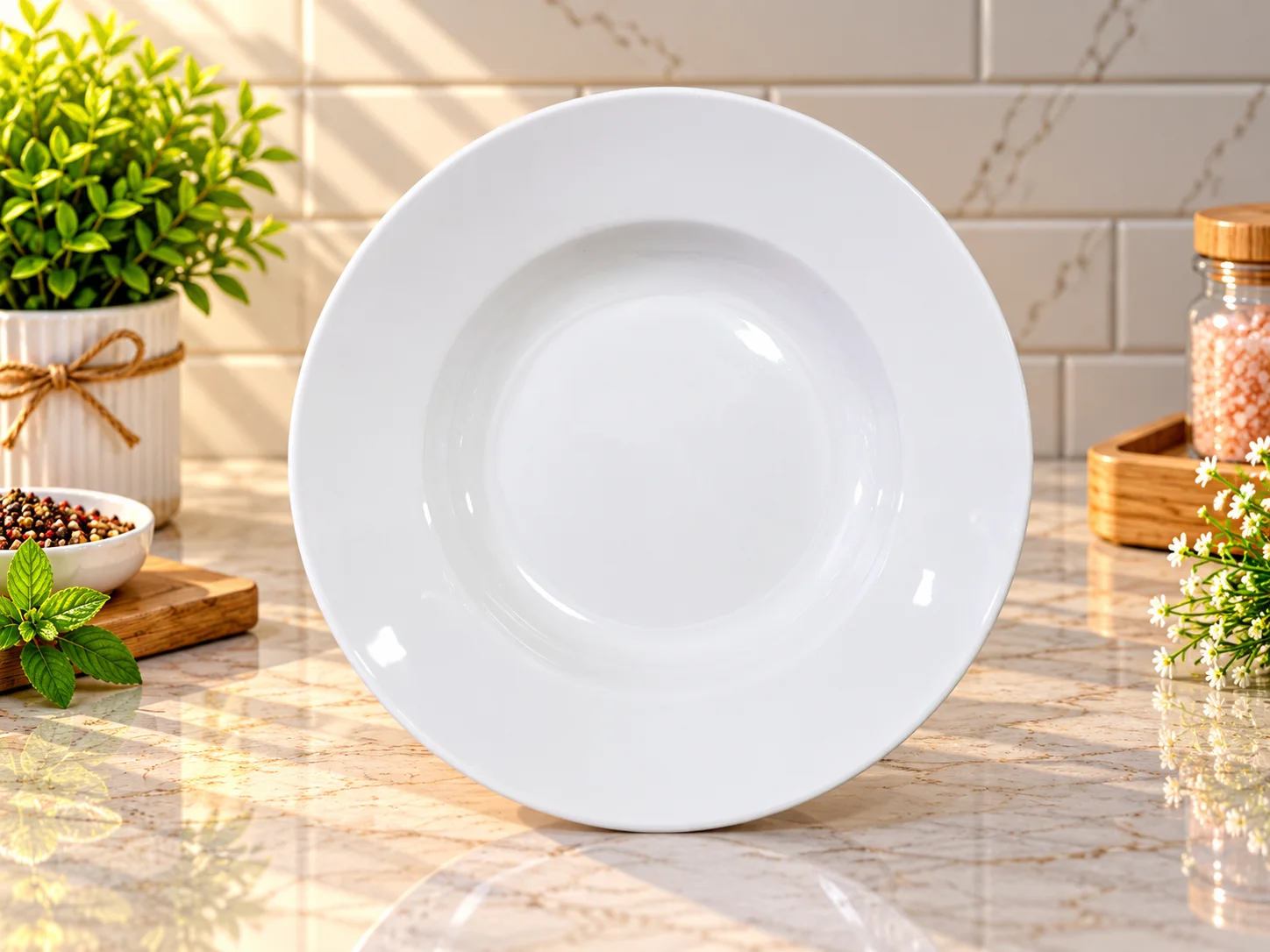 Porcelain Soap Plate (9inches) photo 1