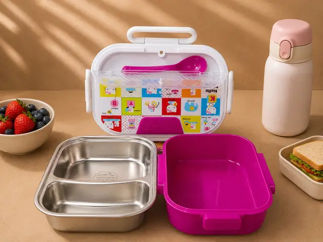 Stainless Steel Lunch Box (Partition) product photo