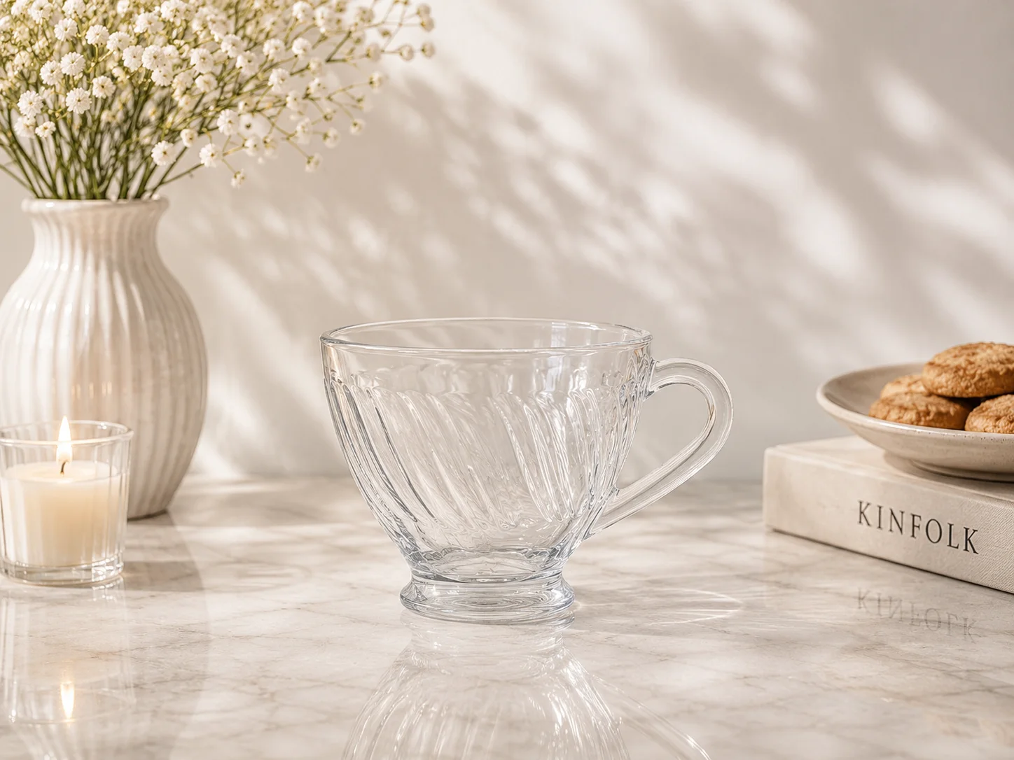 Carve Tea Cup (6-Pcs) photo 1