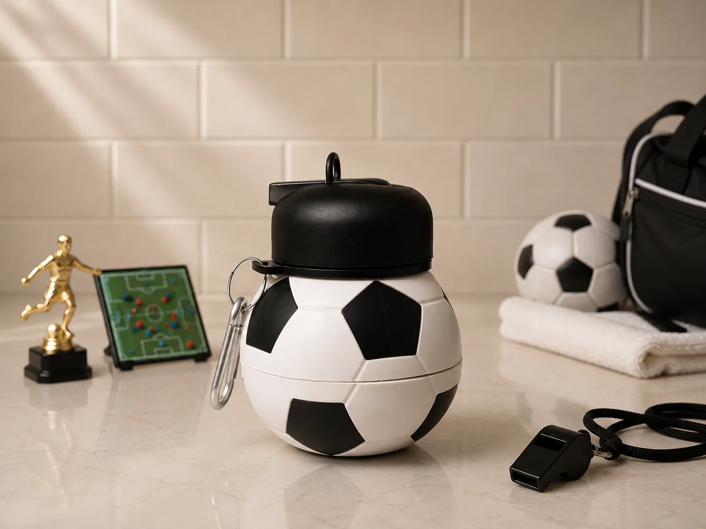 Foldable Bottle (Football) photo 2