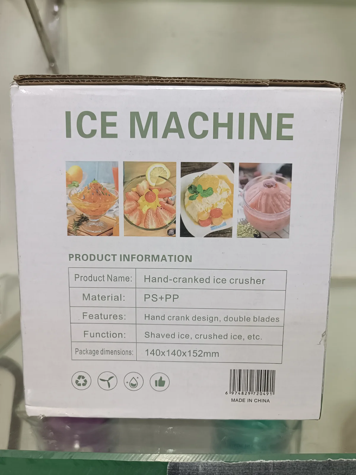 Ice Crushing Machine (Gola Machine) photo 3