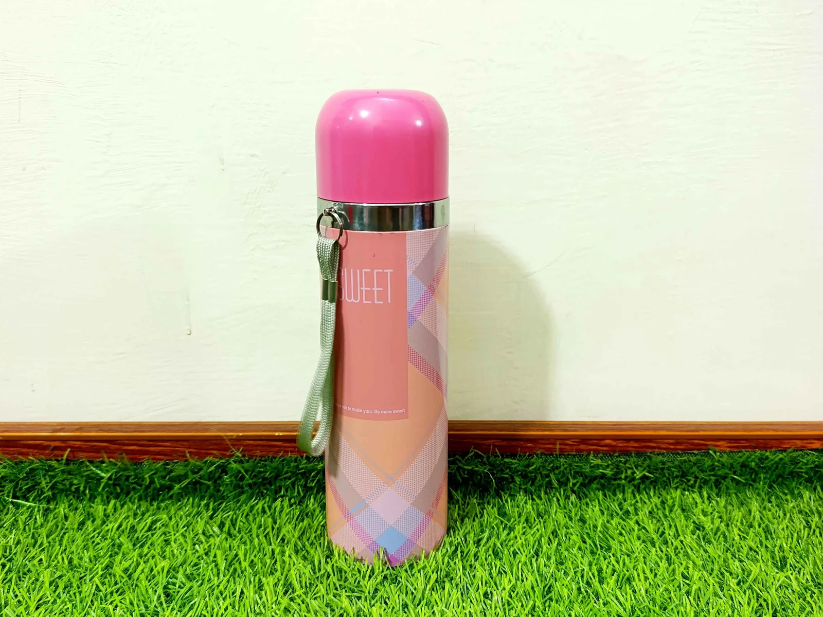 Water Bottle stainless steel (stripped) photo 2