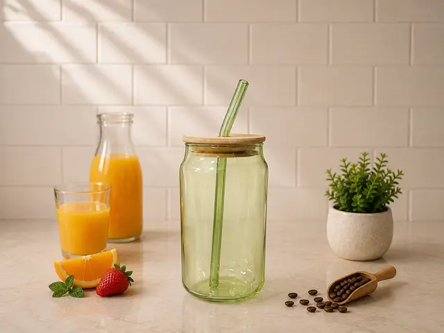 Glass Sipper (Green) product photo