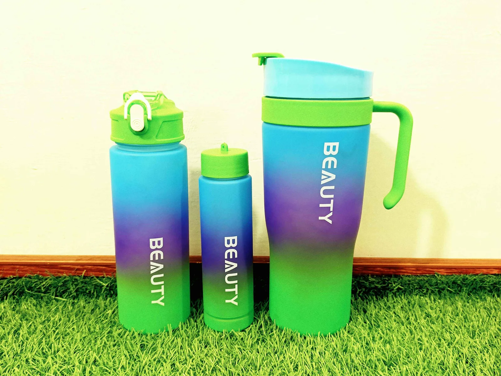 Plastic tumbler (3in1) photo 1
