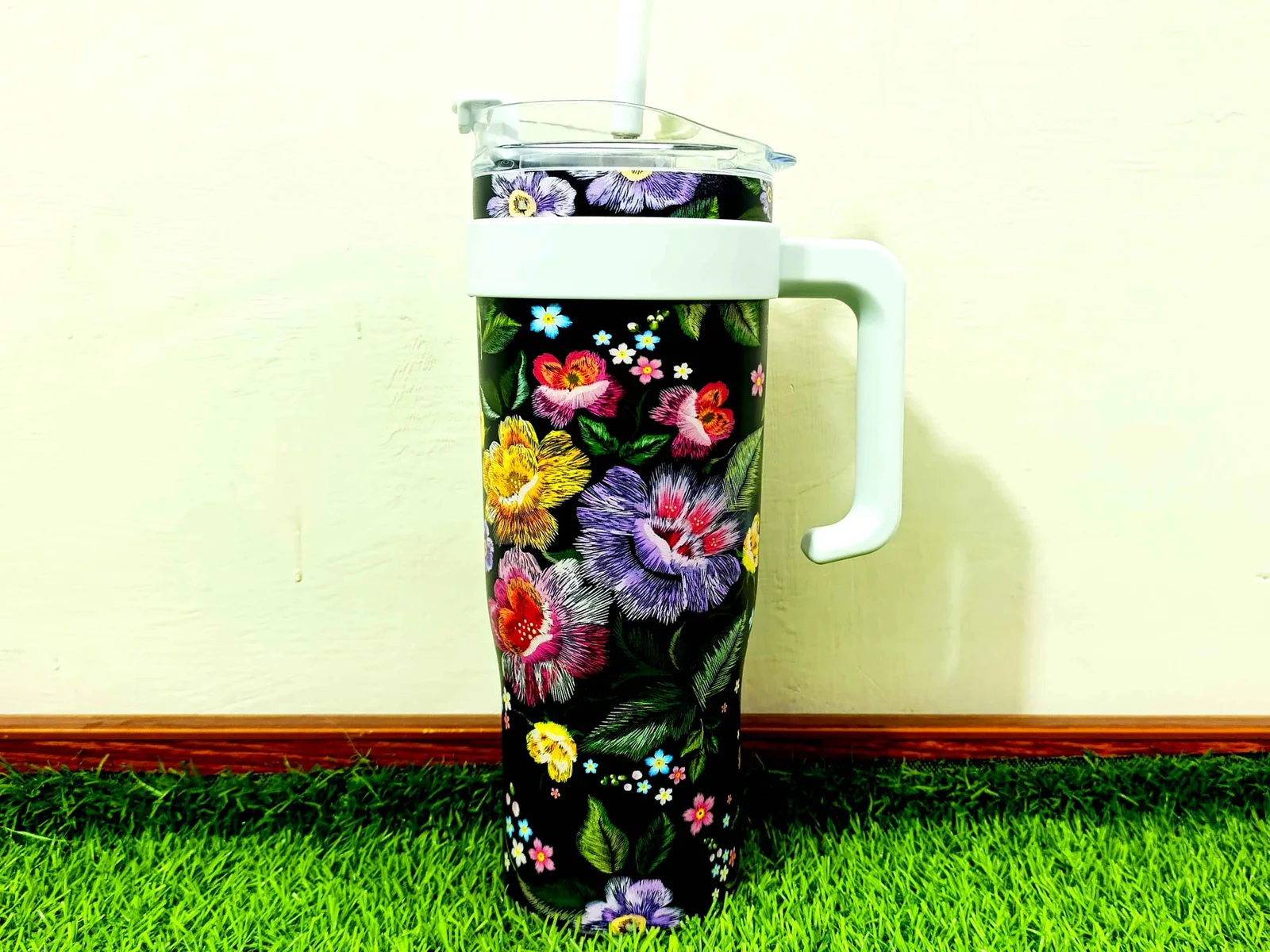 Insulated Tumbler (steel straw 1) photo 1