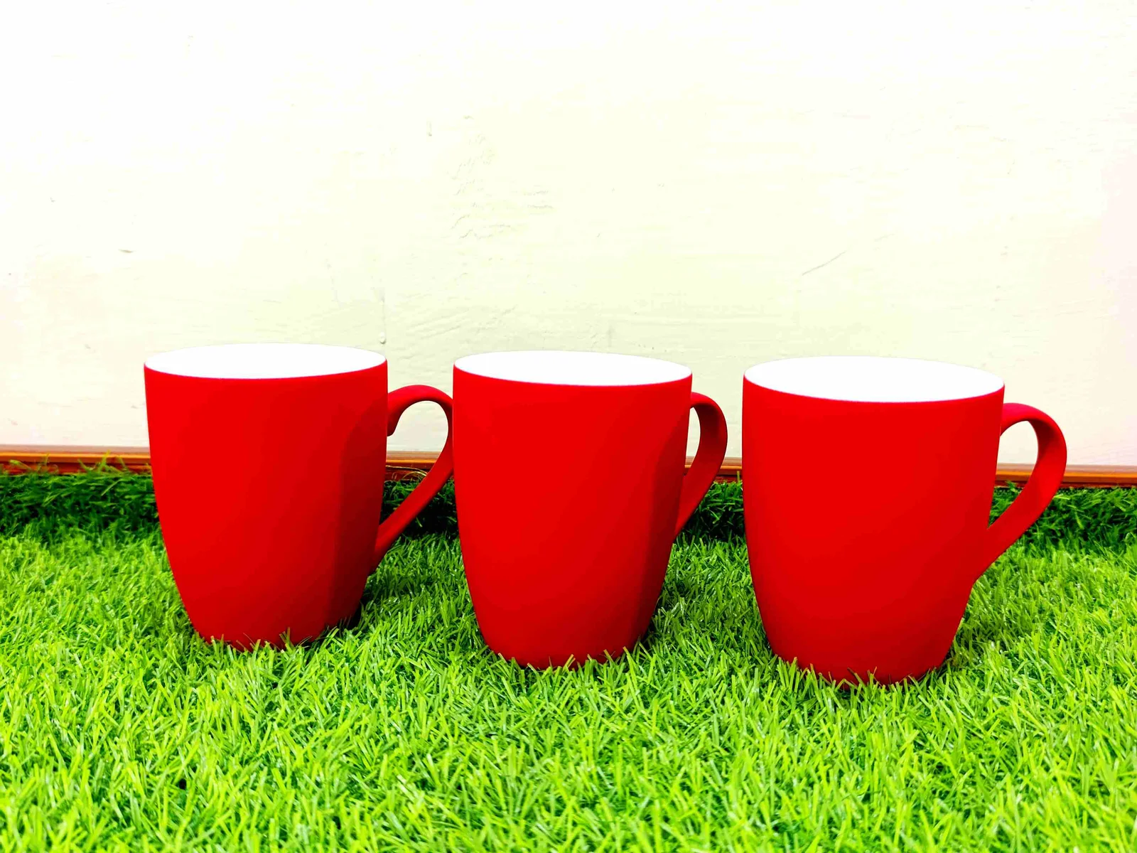 Matte Finish Bone China Mugs Diff-Colors (Royal Gold) (6pcs) photo 5