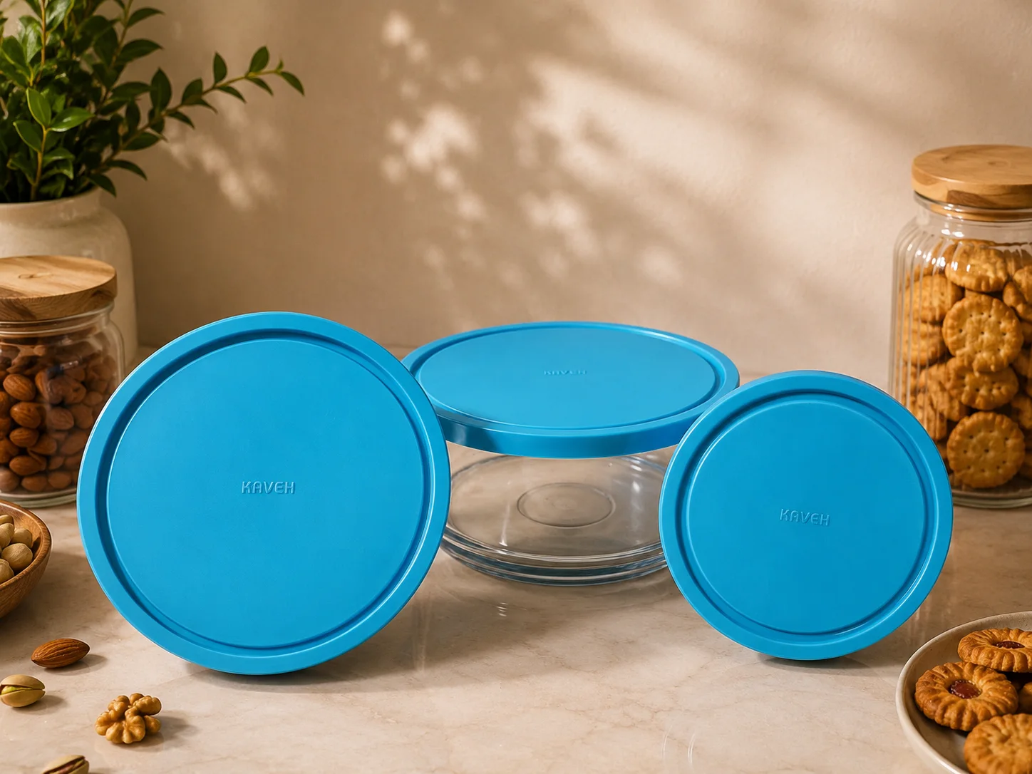 Airtight Glass Bowls Imported (ROUND) photo 2
