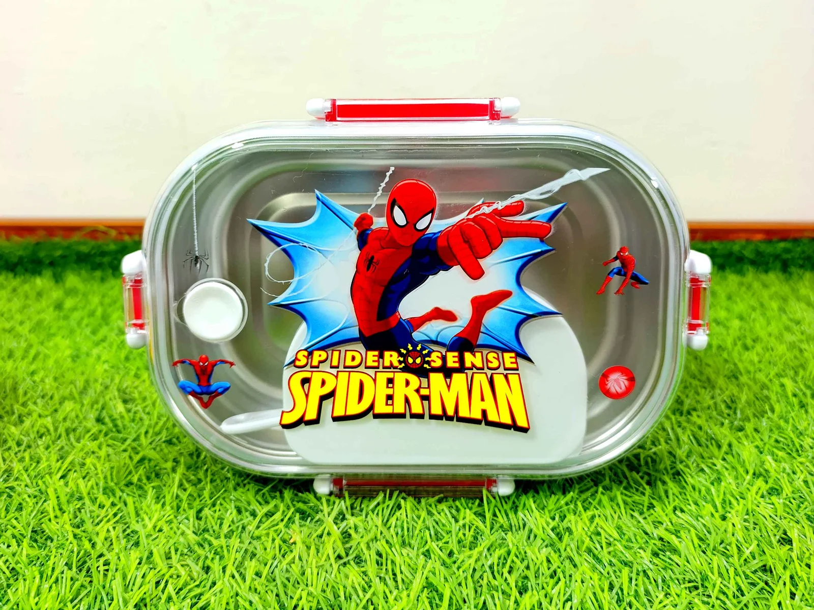Spiderman Steel Interior Lunch Box photo 1