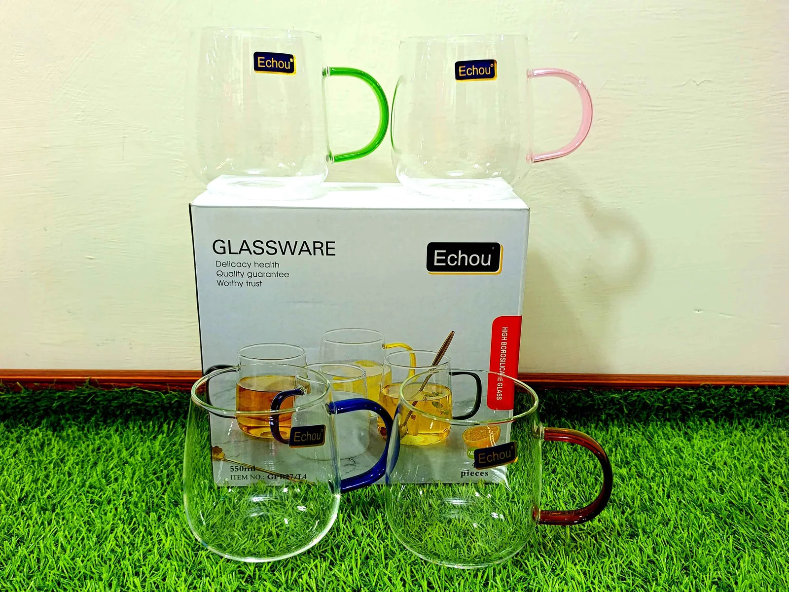 Glass Mugs (4pcs) photo 1