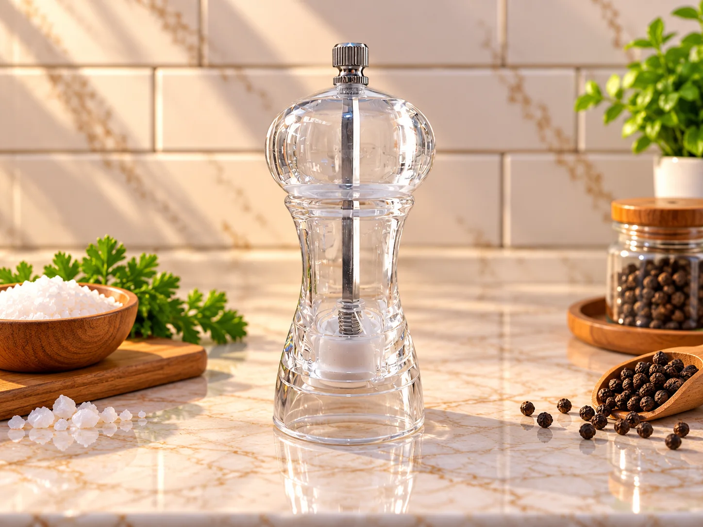 Acrylic Pepper Grinder photo 1