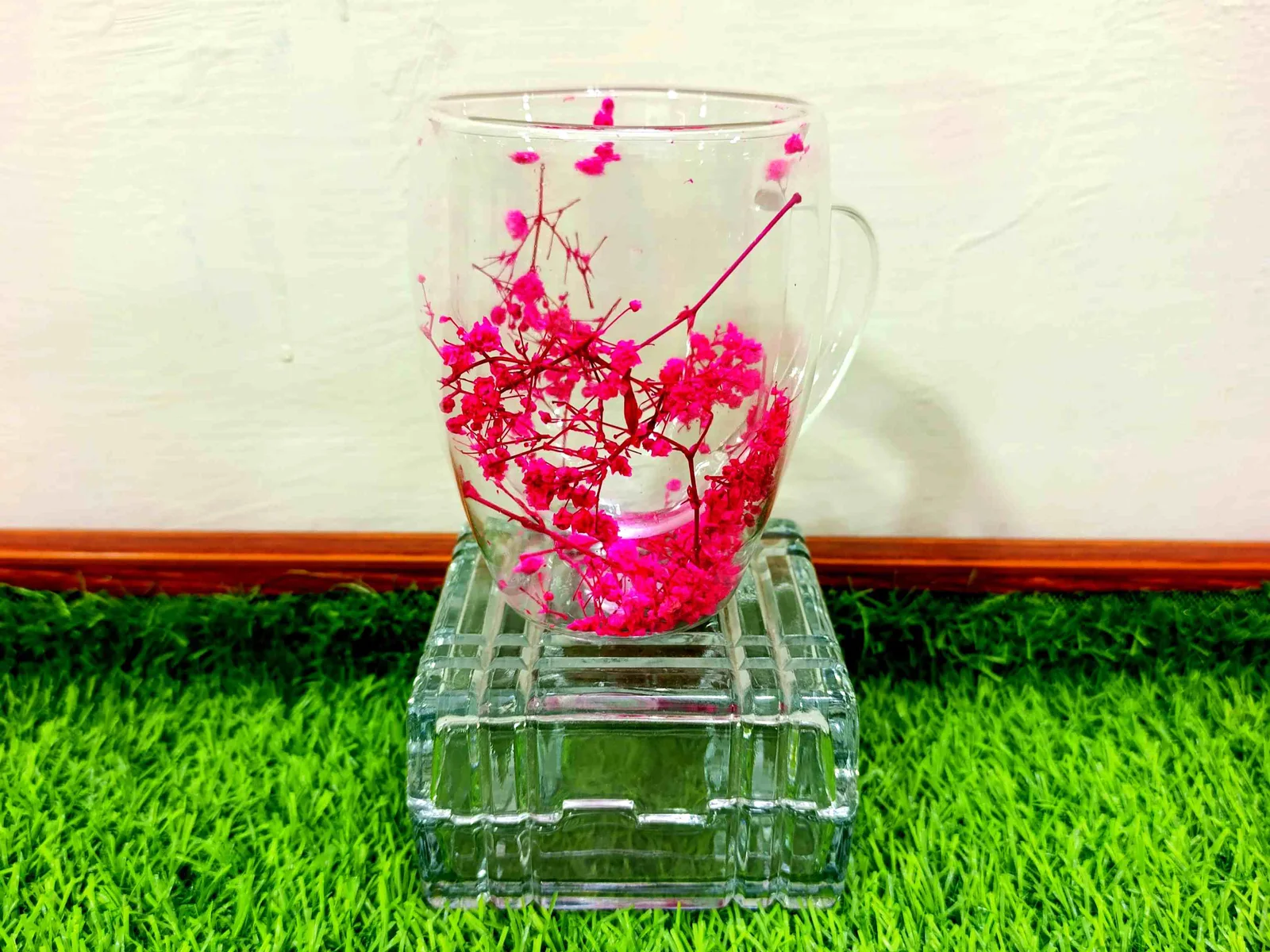 Large Mug 3 (flowers) (double molded) photo 1