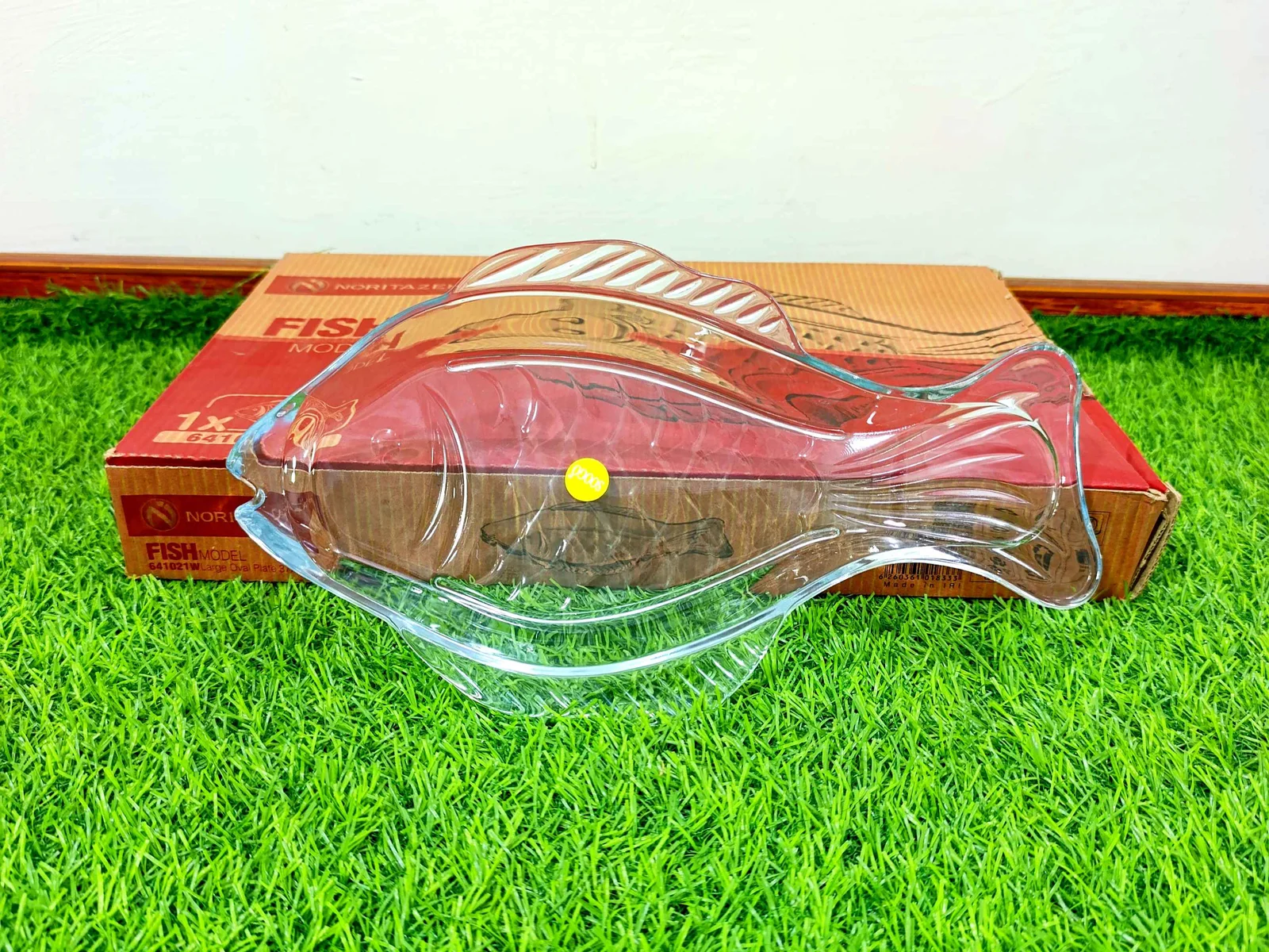 Glass Fish Serving Dish (M) imported photo 1