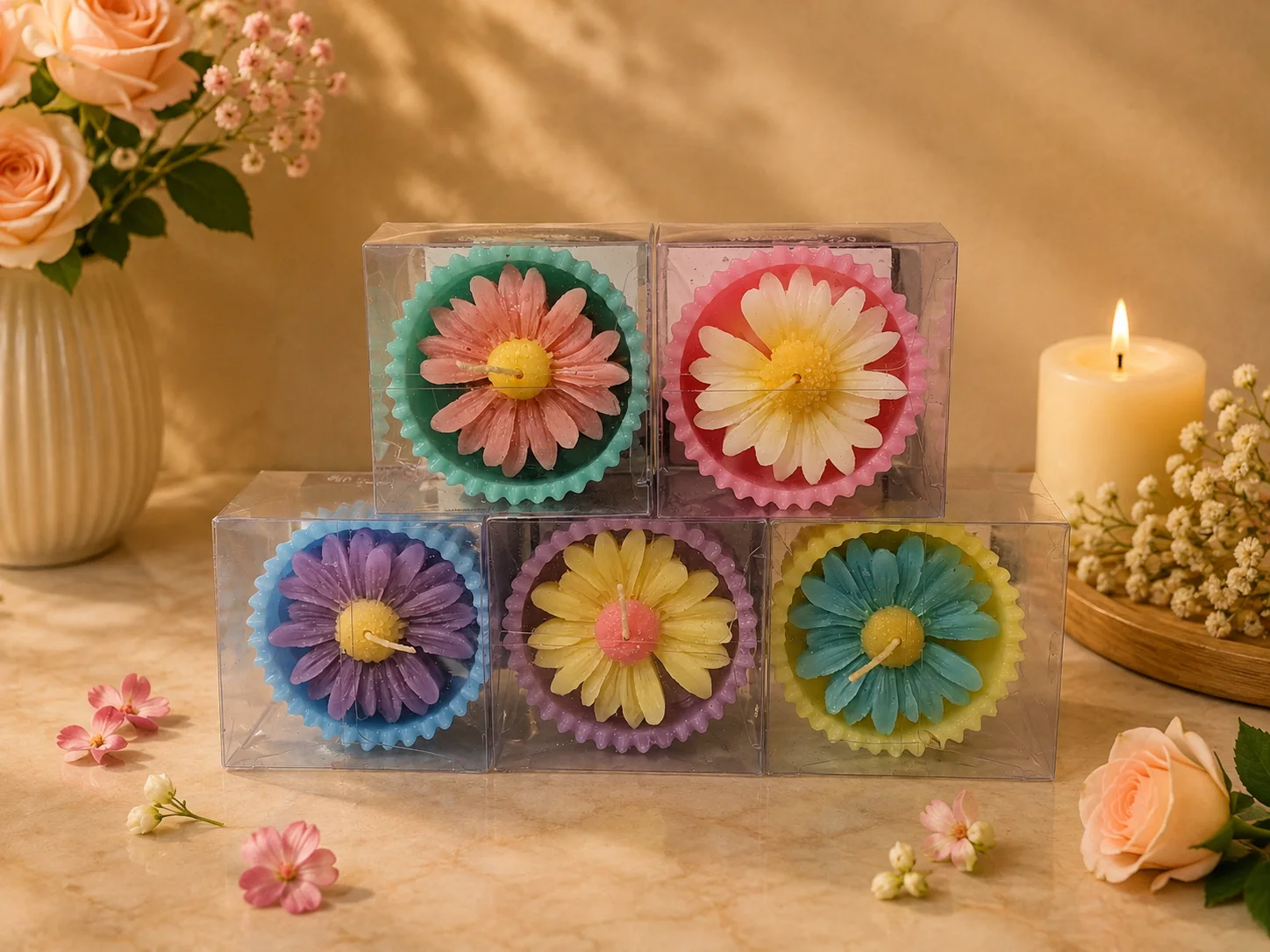 Scented Candle (Flower) photo 2