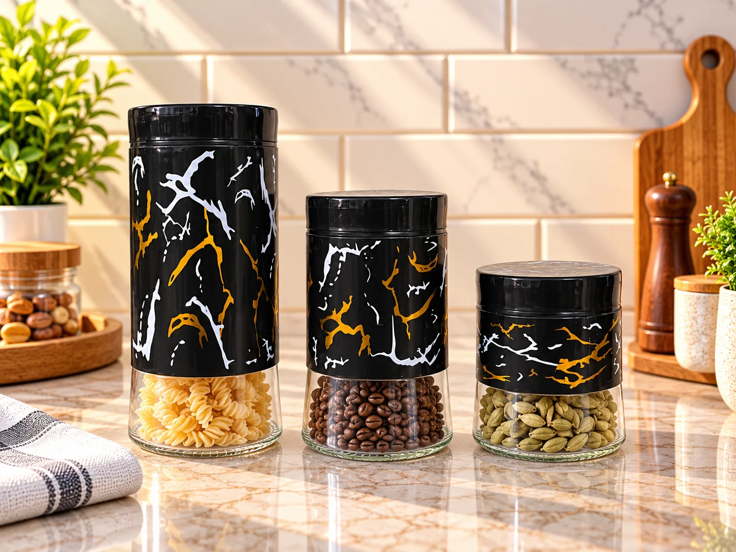 Glass Jar Set  photo 1