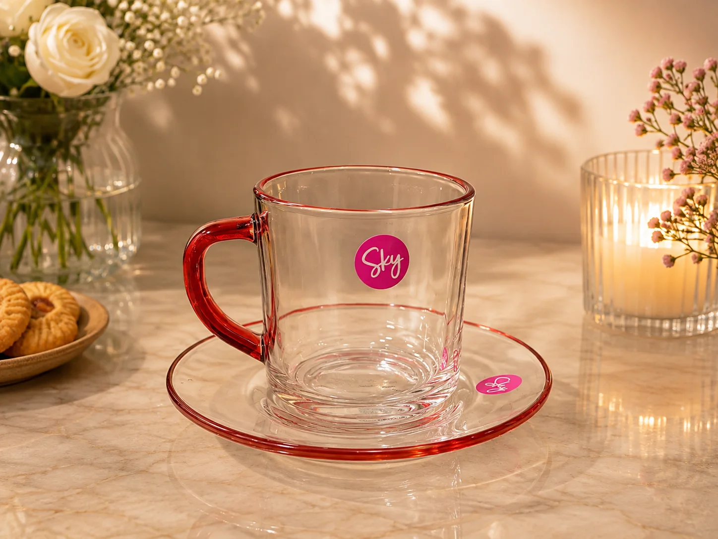 Tea Set Diff. Colors (6+6 in same color) photo 5