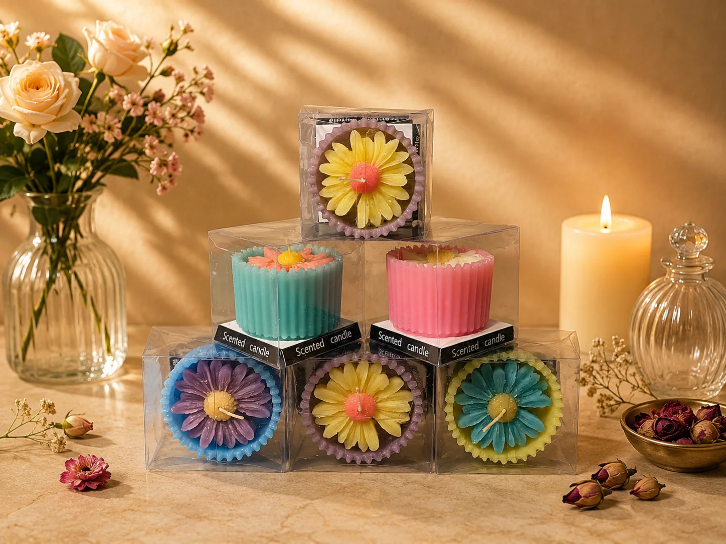 Scented Candle (Flower) photo 3