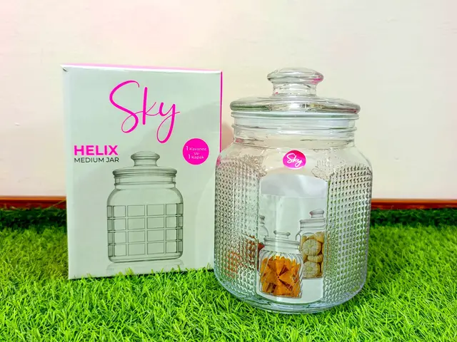 Airtight glass jar sky 3 (1700ml) product photo
